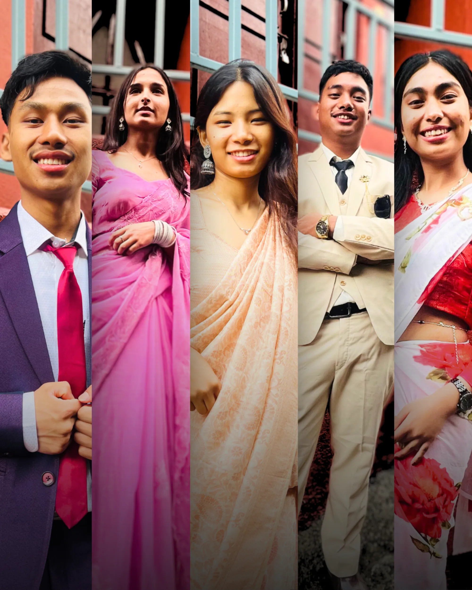 Image of Alumni both male and female graduating from Nepal