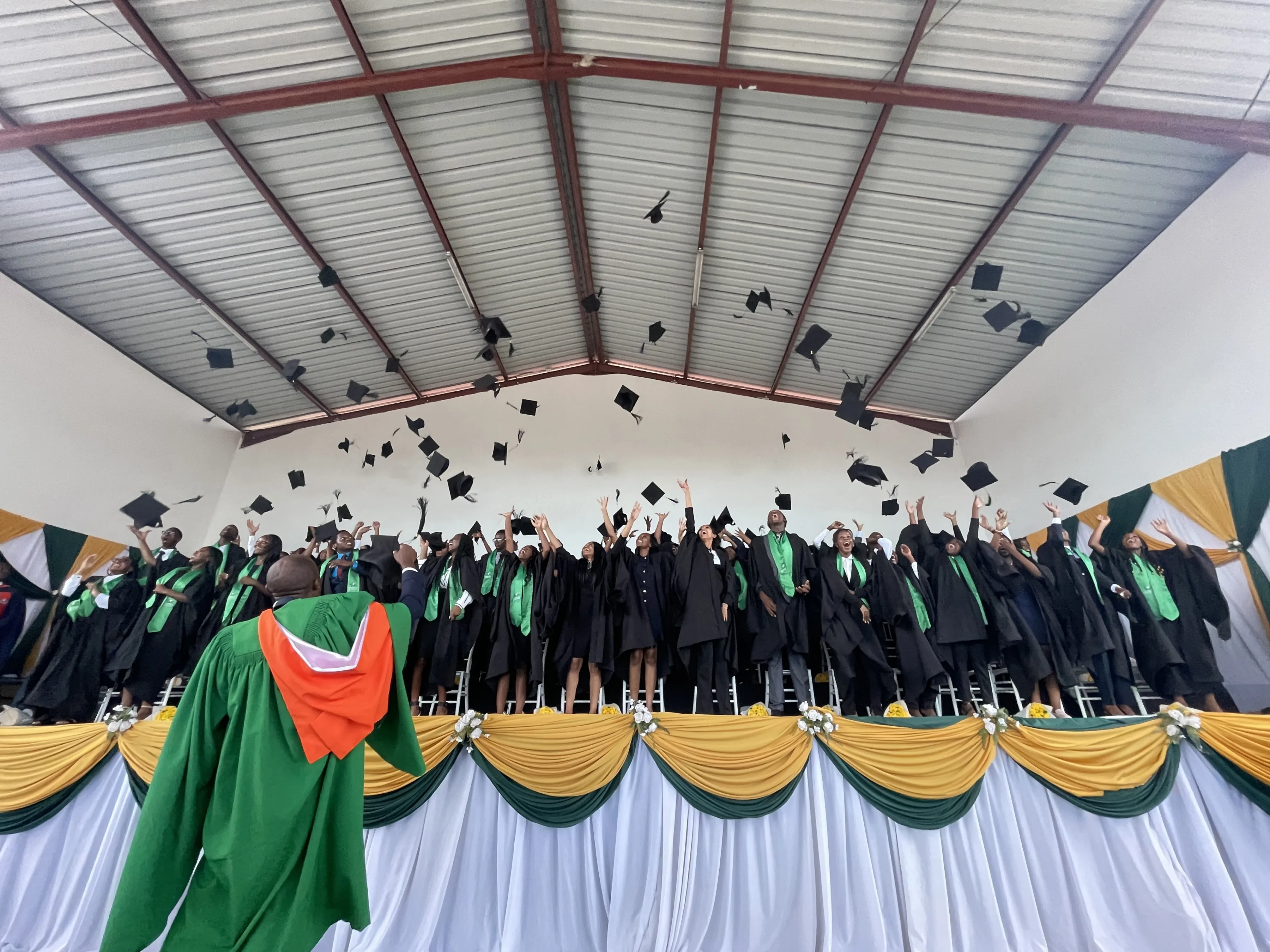 A group of Pestalozzi Staff and Board Members