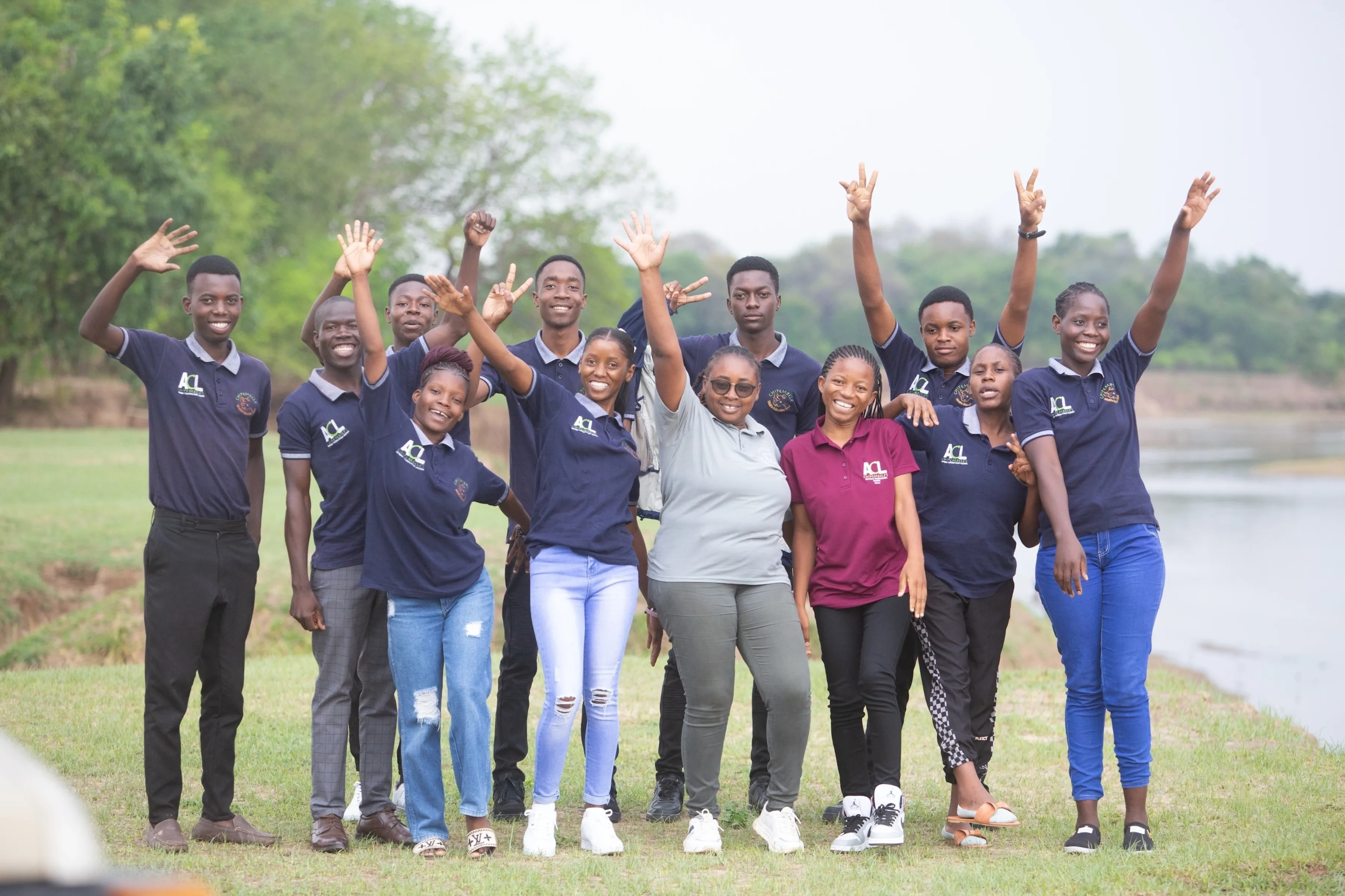 A group of Alumni in Zambia