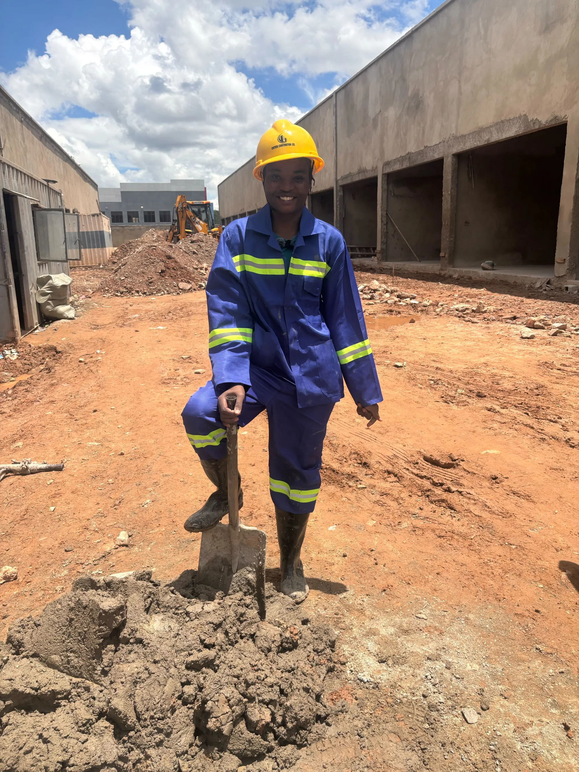 Image of Female Student From SkillsHub Zambia