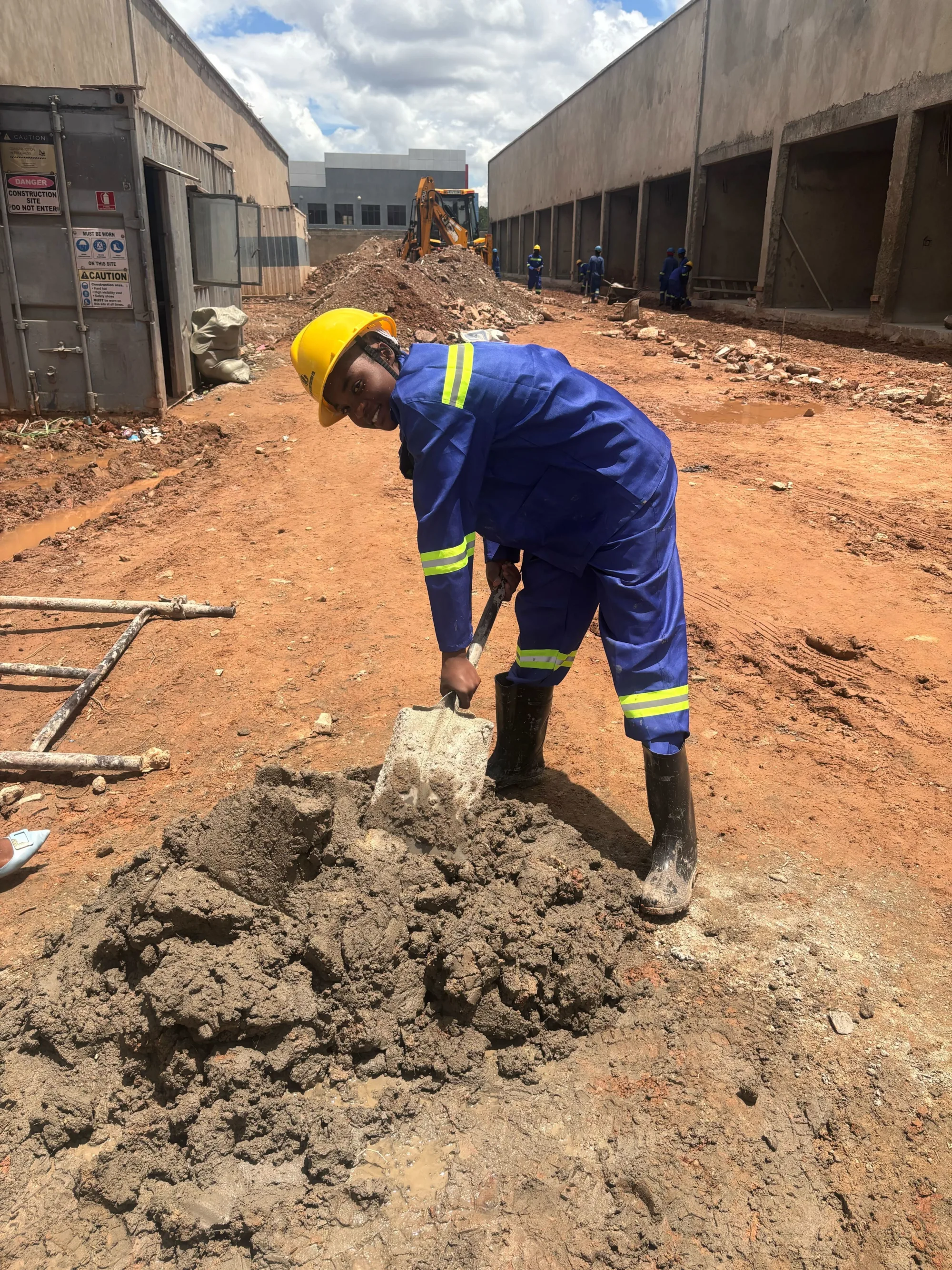 Image of female Student at Pestalozzi Zambia - SkillsHub