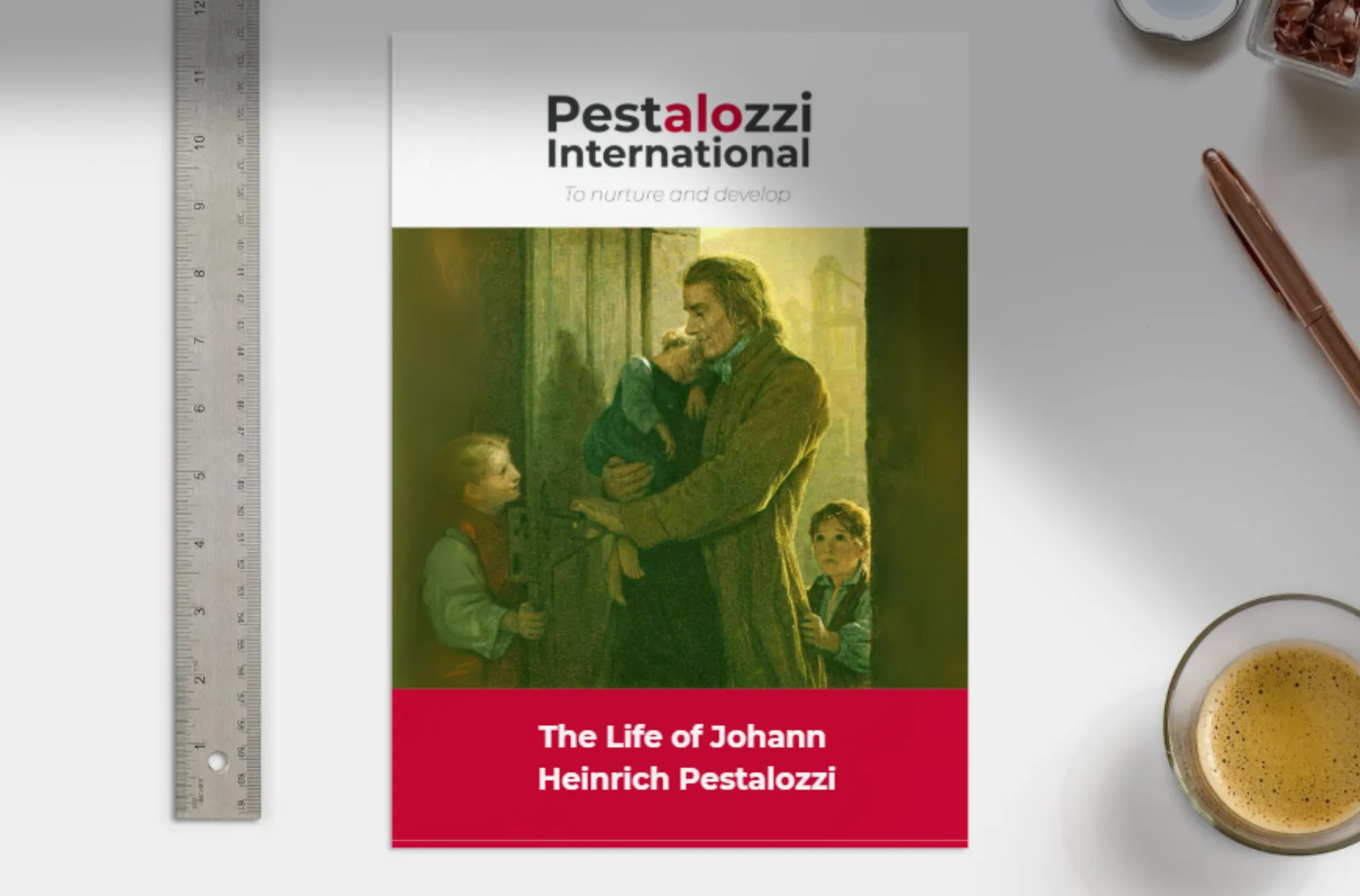 Document including key dates and events in Johann Heinrich Pestalozzi's life.