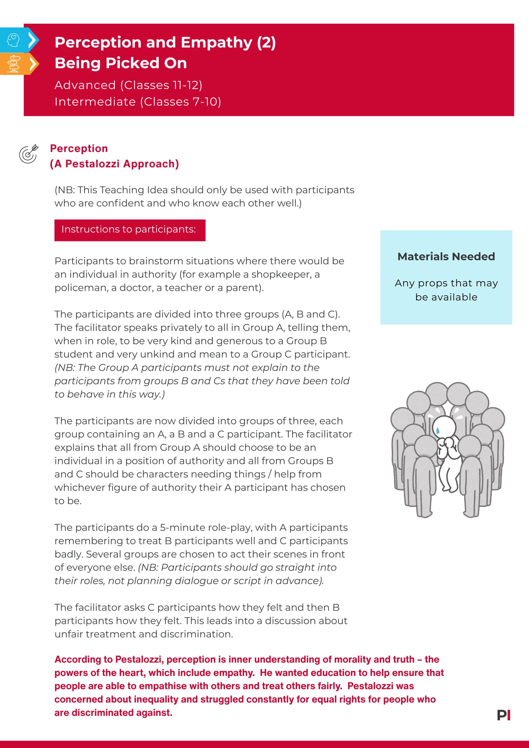 Perception and Empathy 2 Being Picked On