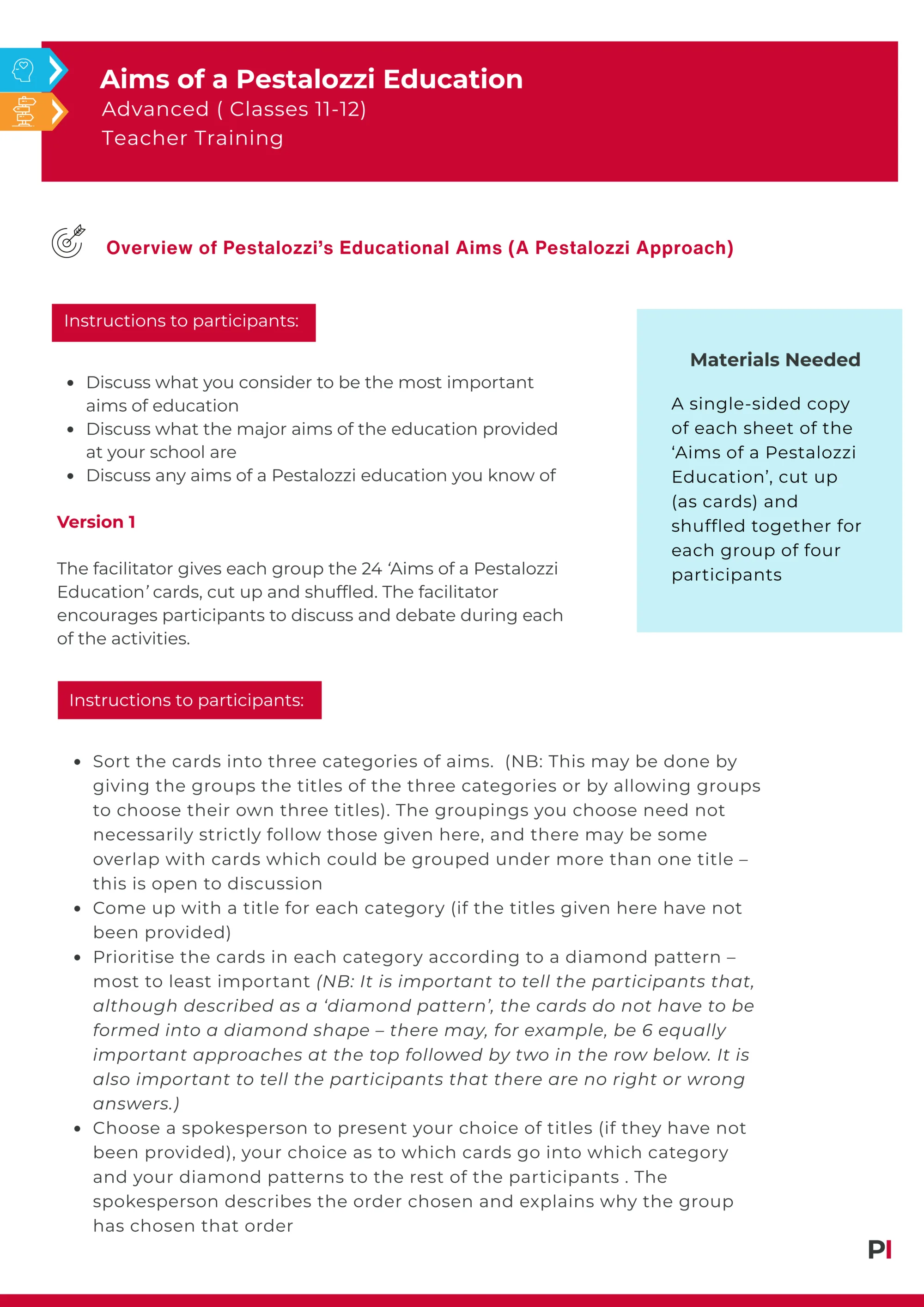 PDF teaching resources