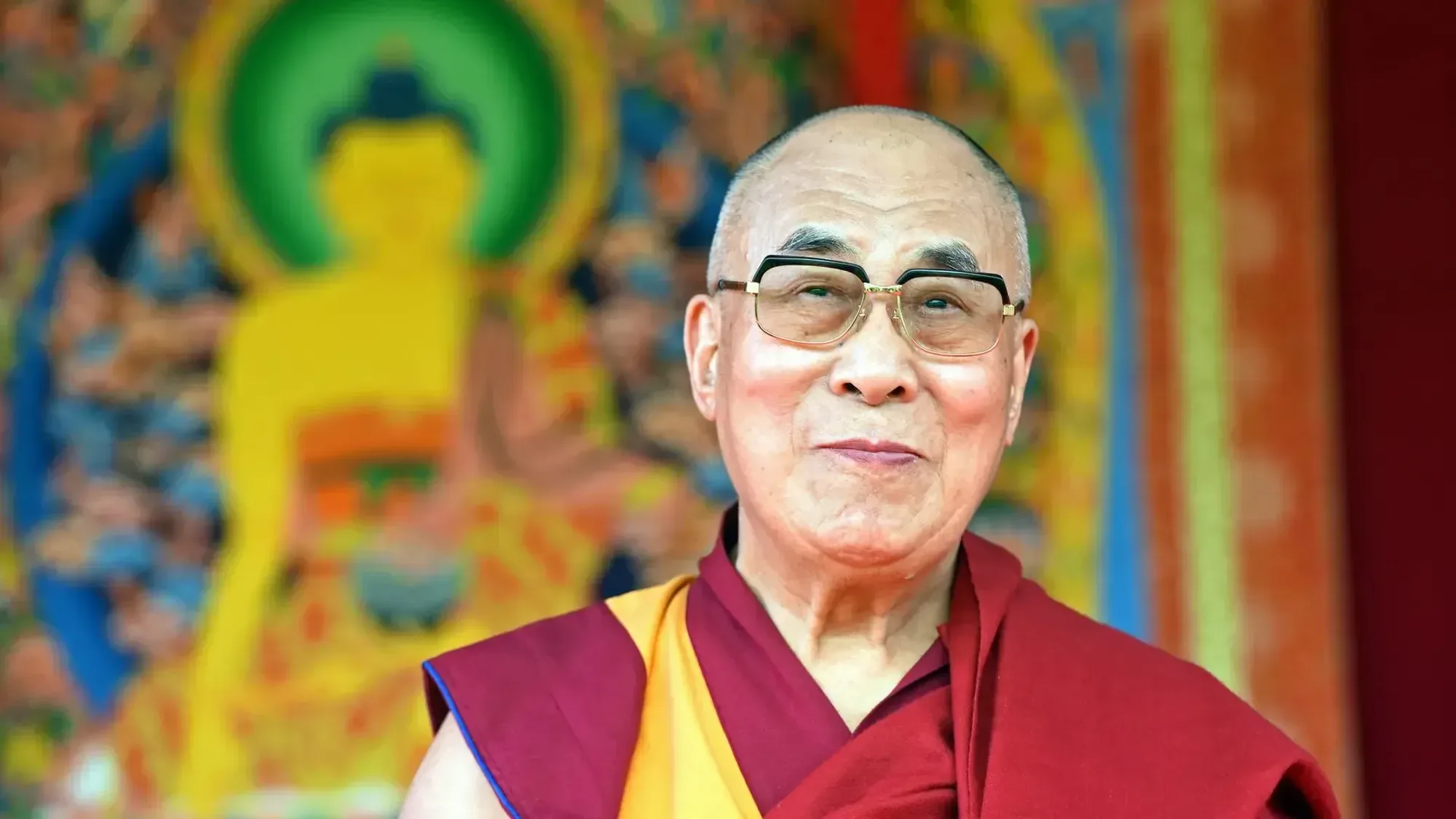 Portrait of His Holiness the 14th Dalai Lama